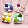 4pcs Makeup Sponge Powder Puff Dry and Wet Combined Beauty Cosmetic Ball Foundation Powder Puff Bevel Cut Make Up Sponge Tools 1