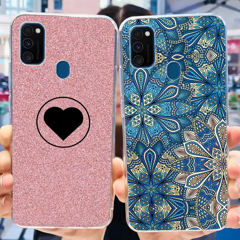 Elegant Printing Soft TPU Slim Phone Back Cover