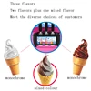 Commercial Ice Cream Maker 22-30L/H Yield 2200W Countertop Soft Serve Machine Frozen Yogurt Maker for Restaurant Snack Bar 4