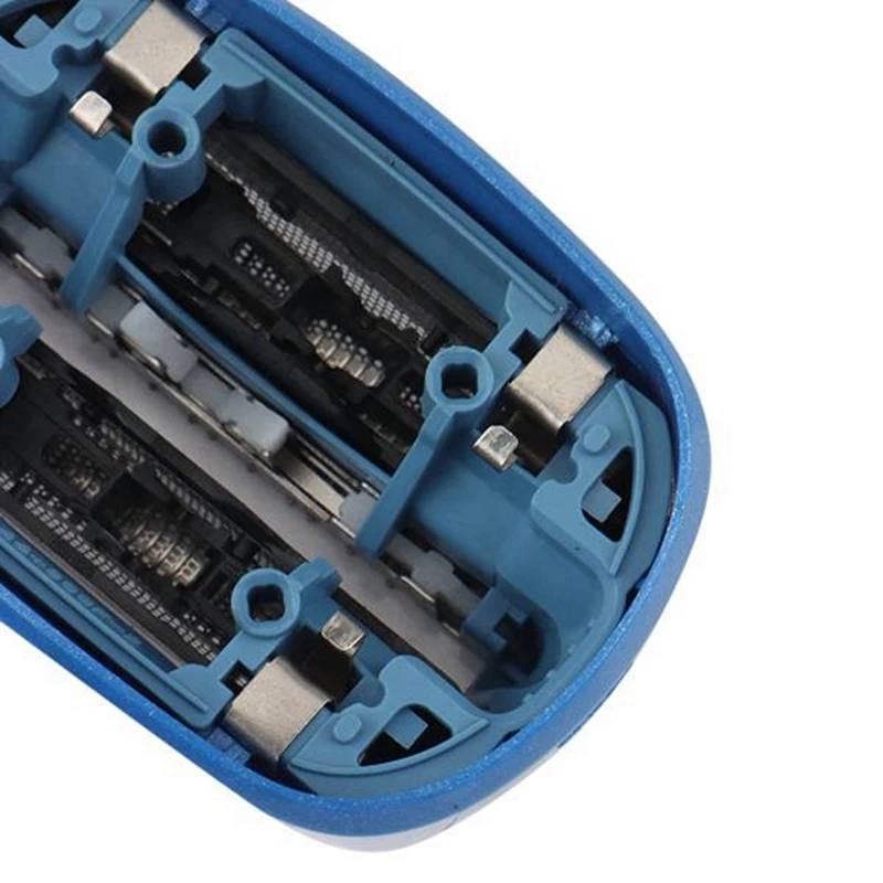 substituicao da folha de barbear cabeca cassete para braun cooltec 03