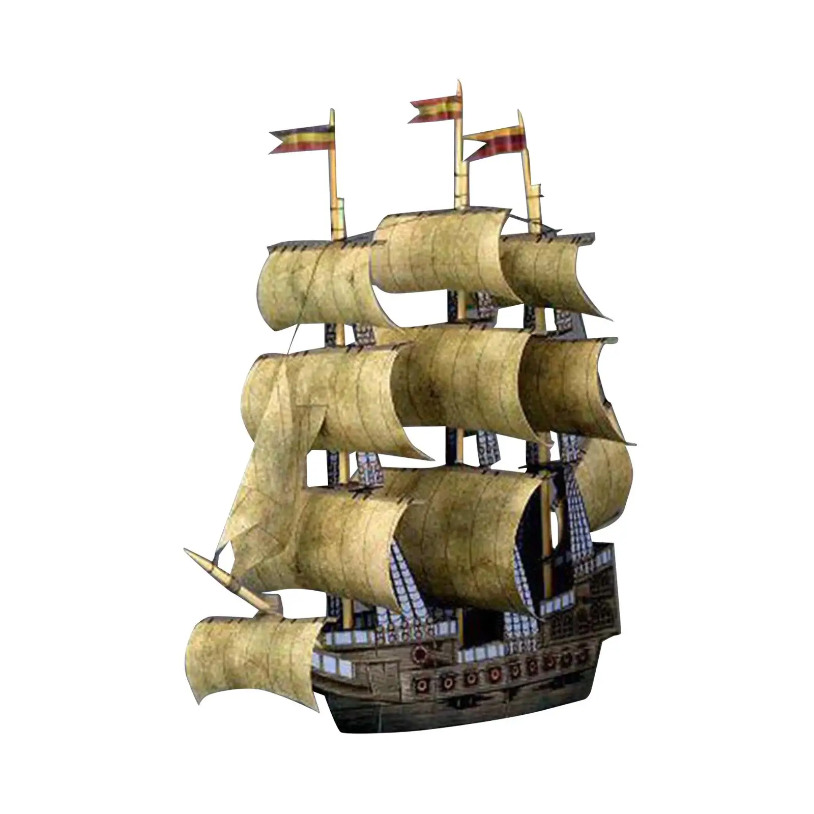 

Парусные лодки, сборные модели Papercraft 1/250 для дома, для мальчиков и взрослых
