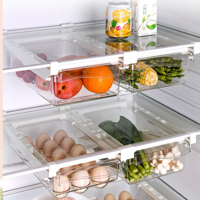 Fridge Organizer Containers Vegetable  Refrigerator Organizer Containers -  Portable - Aliexpress
