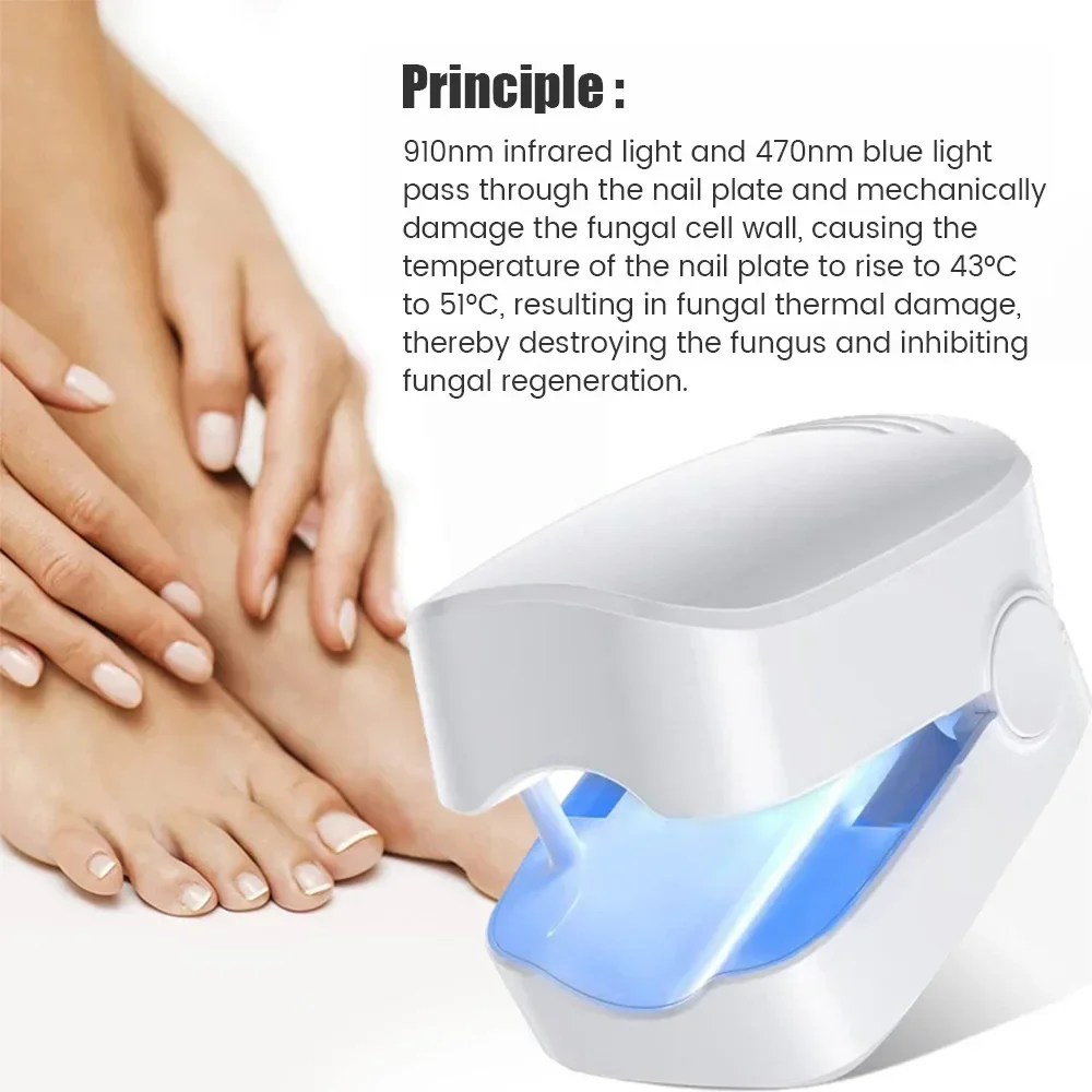 Nail Fungus Laser Treatment Device Repair Toenail Fingernail Fungus Treat Onychomycosis Therapy Cure Machine Effectively Remove nail fungus remover