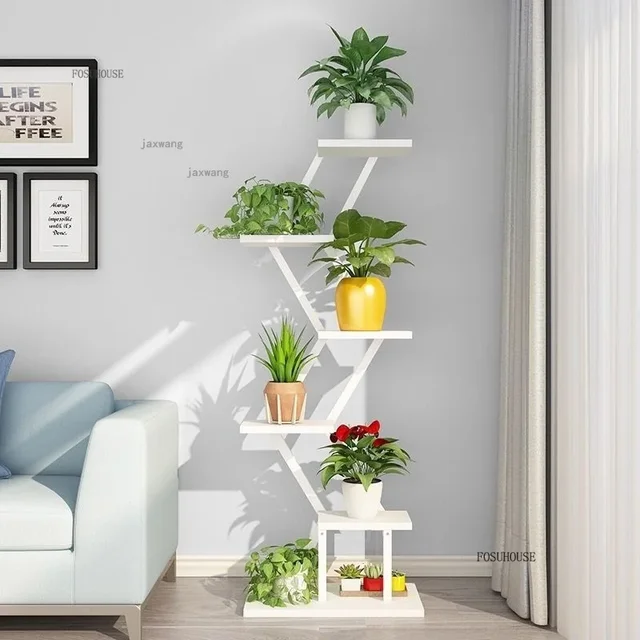 Multi-Layer Iron Plant Stand 1