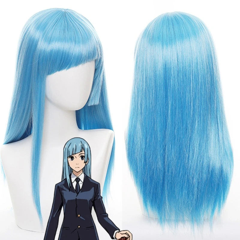 Аниме Фигурка Мива Касуми из м/ф «джутсу», длинные волосы, термостойкие синтетические аксессуары для костюмированной вечеринки на Хэллоуин