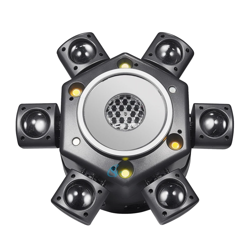RGBW LED 100W Stage Disco Lights Projector Strobe Laser Lights Remote Control fo
