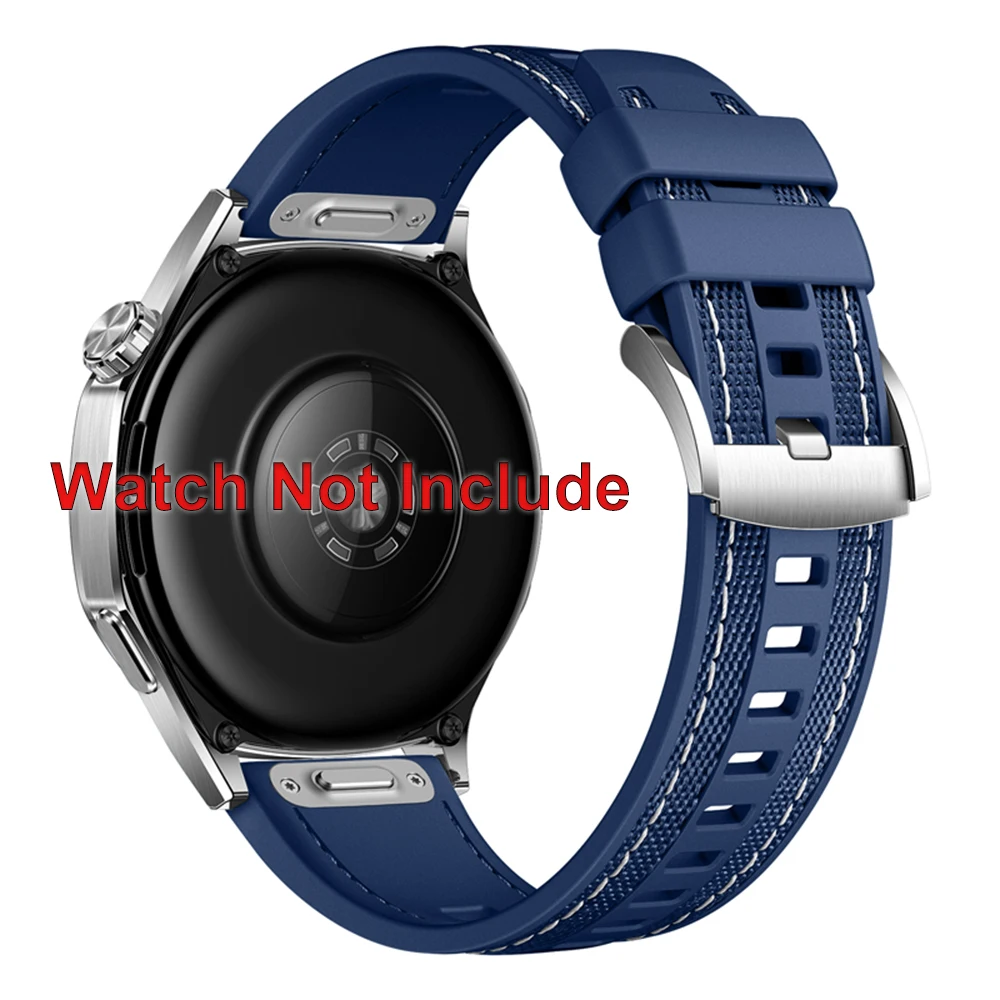 Versatile 22mm Silicone Smartwatch Strap - Premium Accessory