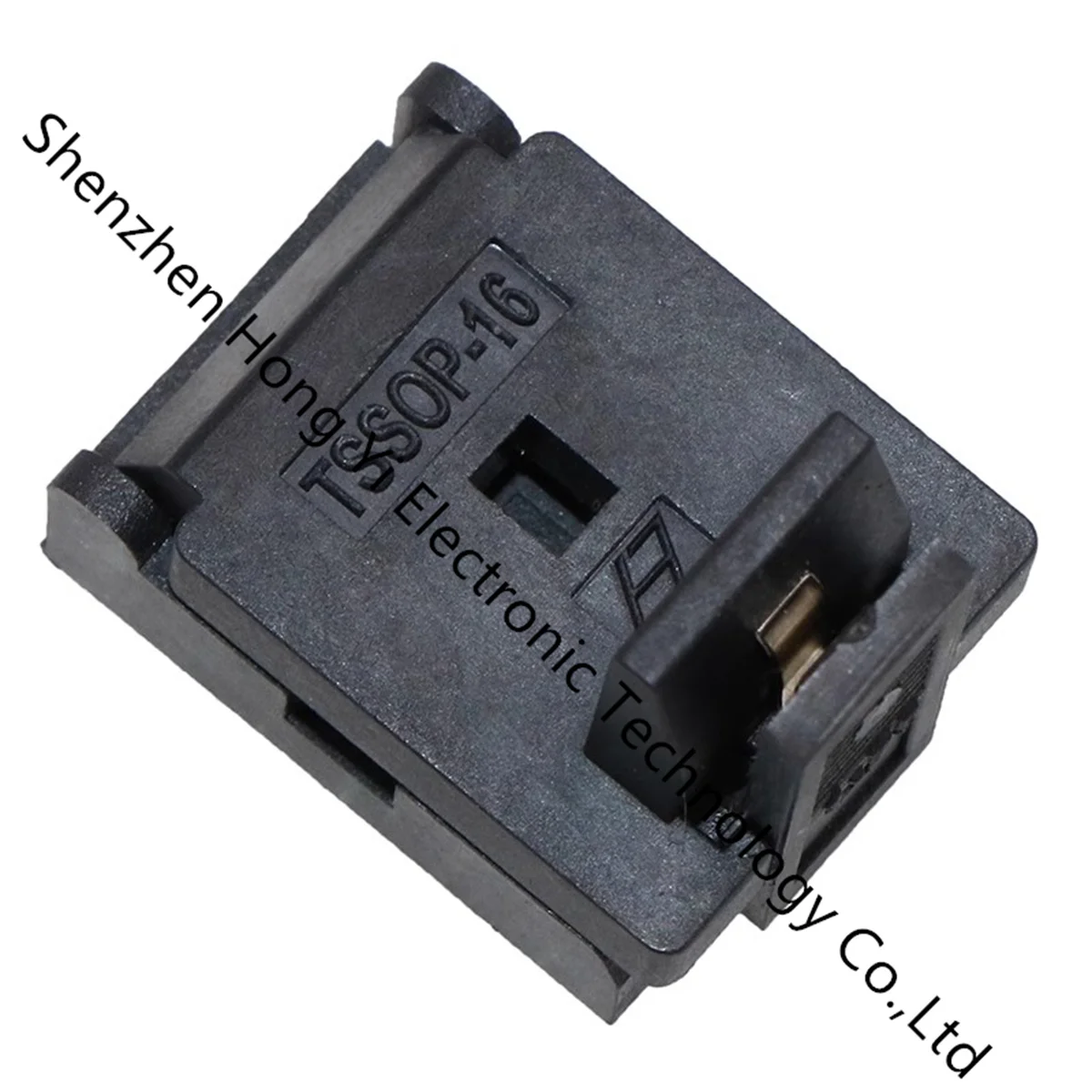 

High temperature resistance test seat TSSOP16-0.65 flip aging seat test seat spacing 0.65MM burning seat fixture gold-plated
