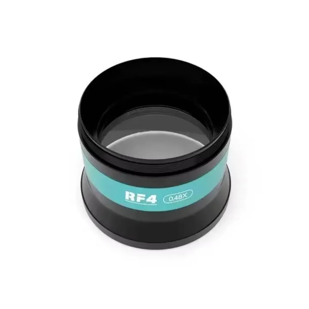 Microscope Auxiliary Objects Lens RF4 WD165 0.7X 0.5X 0.48X Barlow Glass Camera Lens Eye Mask For Stereo Zoom Microscope Head