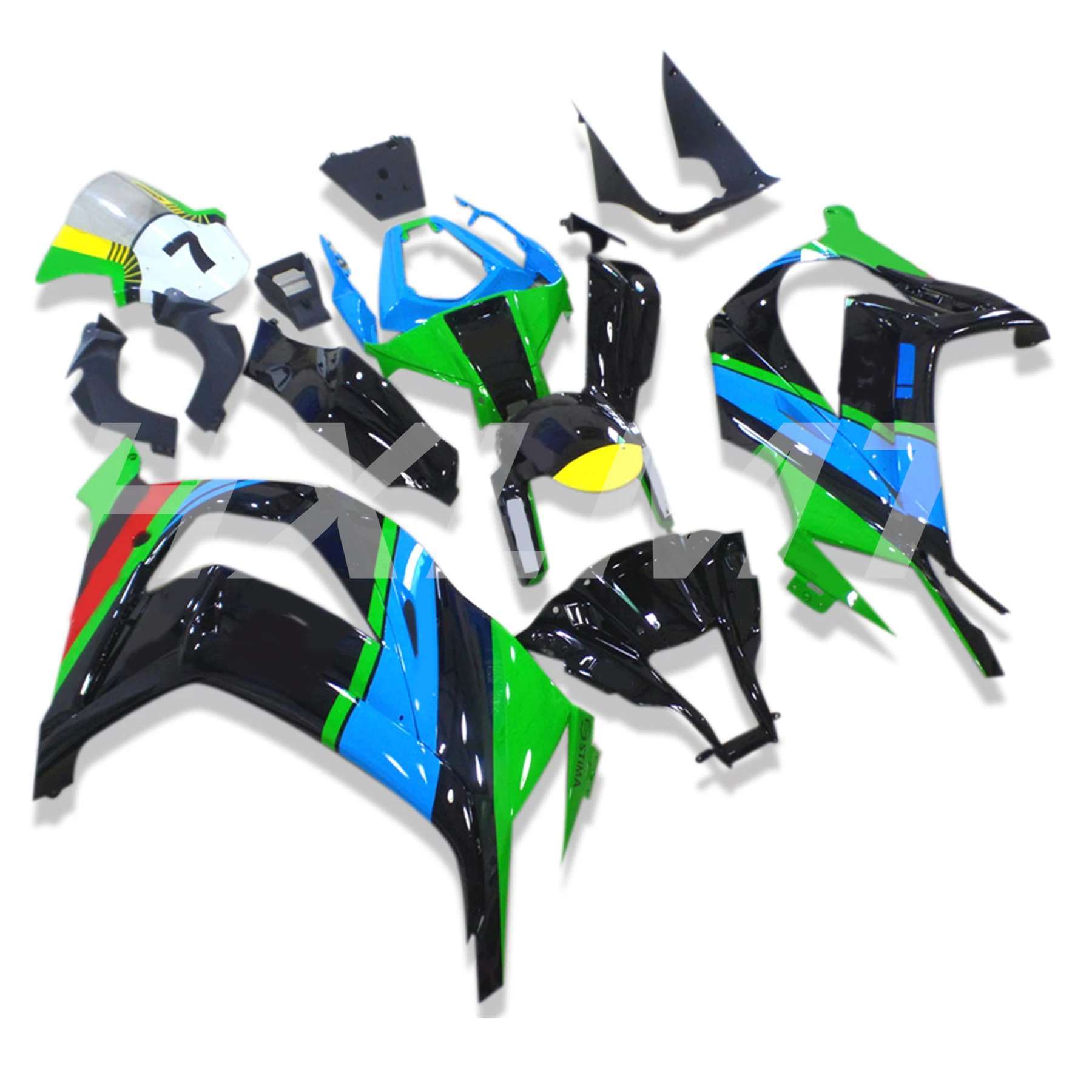 NEW Plastic Injection Cowl Cover Bodywork Fairing Kits For KAWASAKI ZX10R 11 12 13 14 15 ZX-10R 2011 2012 2013 2014 2015 Fairing - Image 5