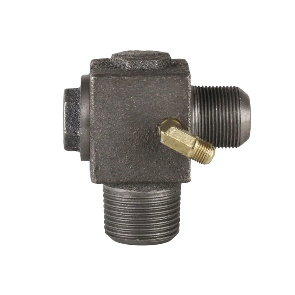 3 portas ferro fundido cobre macho Thread, bomba de ar, 1pc