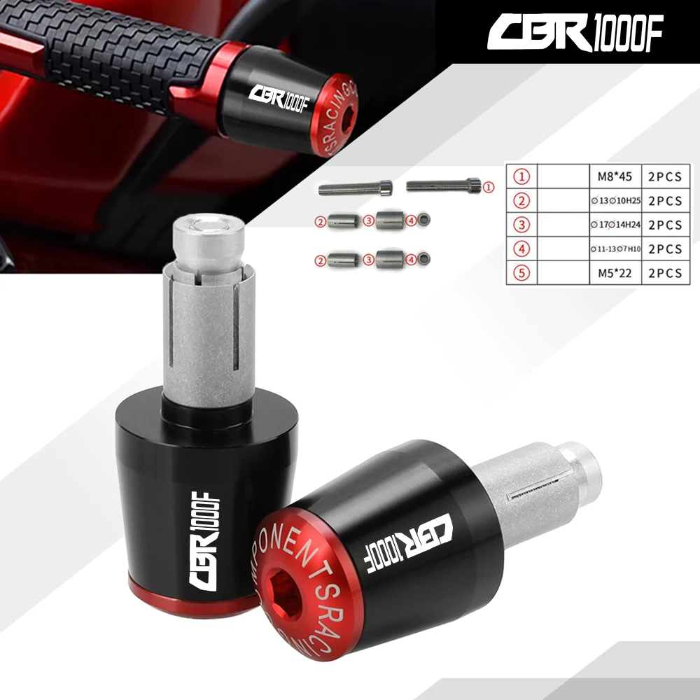 

Для HONDA CBR1000F CBR 1000F SC24 крышка Руля Мотоцикла 7/8 ''22 мм CNC рулевые наконечники 1993 1994 1995 1996 1997 1998
