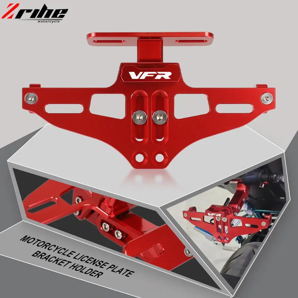 

FOR HONDA VFR1000 VFR1200 VFR400 VFR750 VFR800 VFR 400 800 Motorcycle Rear License Plate Tail Frame Holder Bracket Turn Signal
