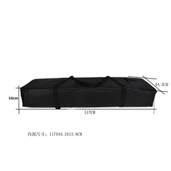 Waterproof Oxford Cloth Electronic Piano Handbag - Thickened Keyboard Carrying Case & Cover (76 Keys)