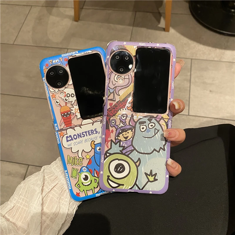 

Toy Anime Disney Cute Monsters University FOR OPPO N2 N3 Flip Find N VIVO X Flip FOLD Cover Phone Case