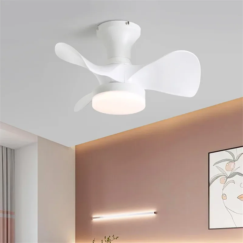 APRIL Modern Fan Light LED Luxury Living Room Restaurant Bedroom Children's Room Ceiling Fan Light Remote Electric