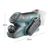 13000RPM Mini Electric Planer Brushless Cordless Handheld Planer Wood Cutting Milling Engraving Slot Tool For Makita 12V Battery 1