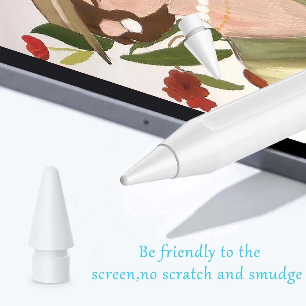 6 Pack Pencil Tips for Apple Pencil 1  2   Ʈ    ü Nib Double Layered iPad Pencil Tip