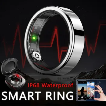 2026 New R12 Smart Ring with Charging Box, Health Manager, 5 ATM Waterproof For Men Women Smartring Multiple Sports Modes Rings 1