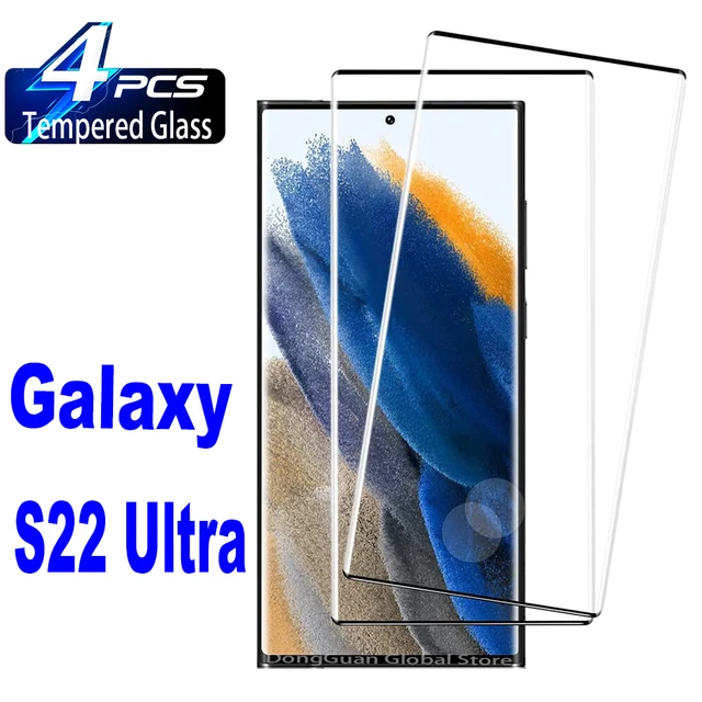 For Samsung Galaxy S24 S23 S22 S21 Note20 Ultra Tempered Glass