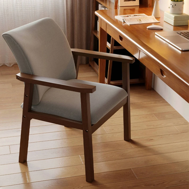 

Wooden Simple Nordic Living Room Chairs Office Kitchen Design Vanity Chairs Retro Dinning Chaises De Salon Furniture HD50TY