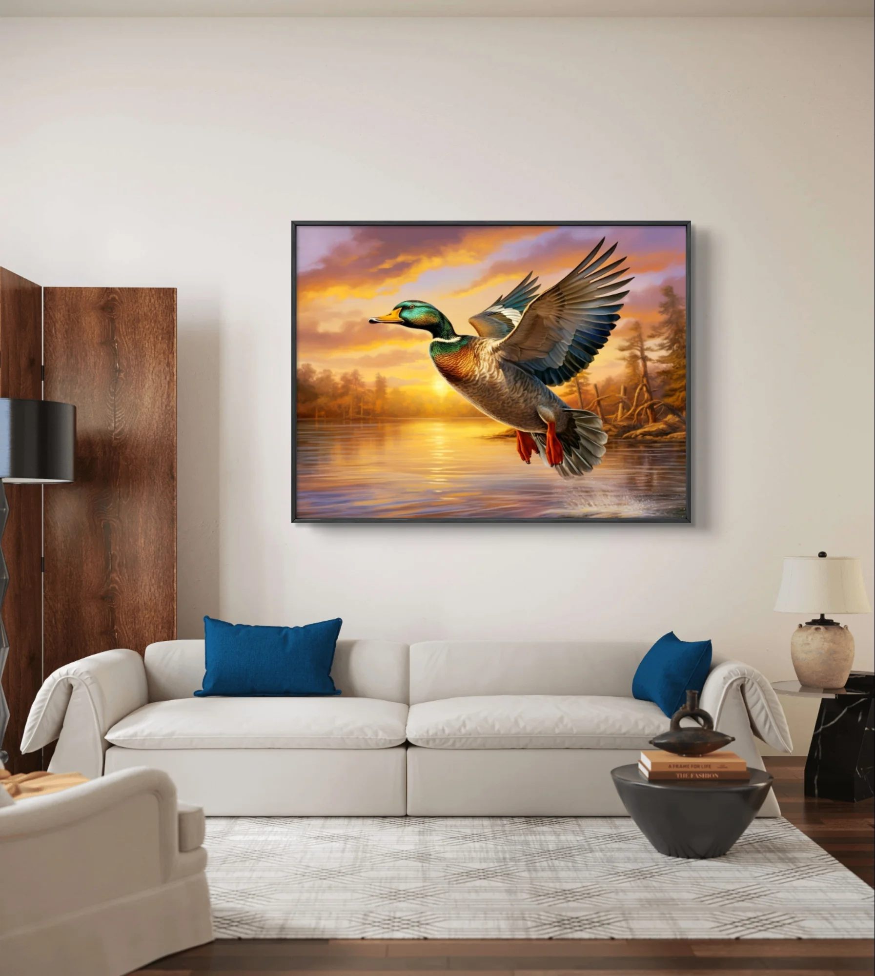 Mallard DIY Diamond Art Painting Duck Portrait 5D Diamond Embroidery Cross Stitch Living Room Bedroom Wall Decor Handmade Gift