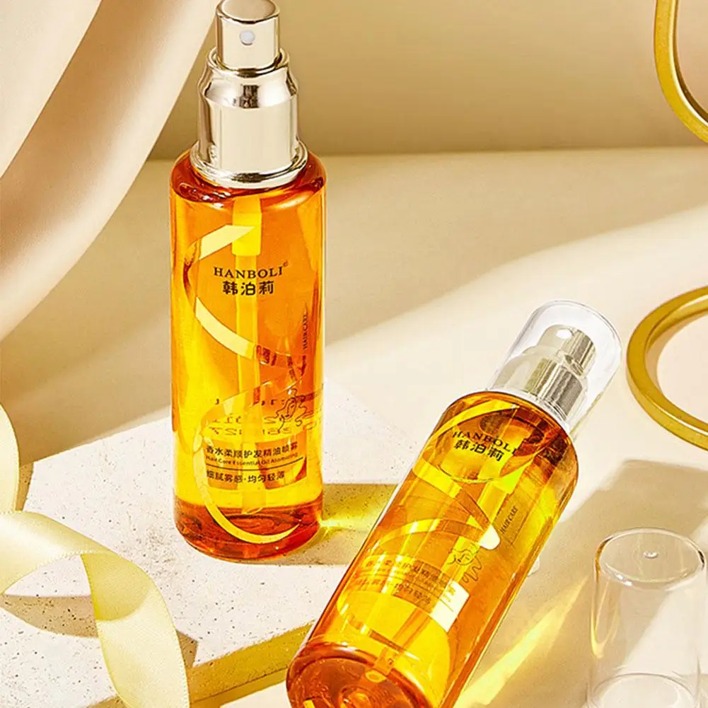 Smoothing Hair Essence Spray Anti-Frizz Leave-In Treatment For Dry Tangle-Free Hair Instantly Softens Reduces Static Care hair essence oil hair protection spray hair oil mist