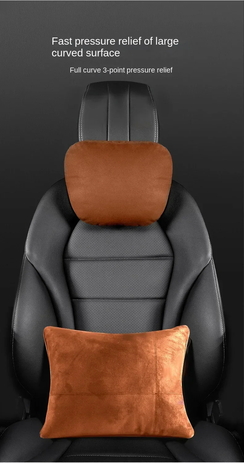 2PCS Auto Kopfstütze Nackenstütze Sitz/Maybach Design S Klasse Weiche Universal Einstellbare Auto Kissen Nackenstütze Kissen hohe Qualität – Detail 7