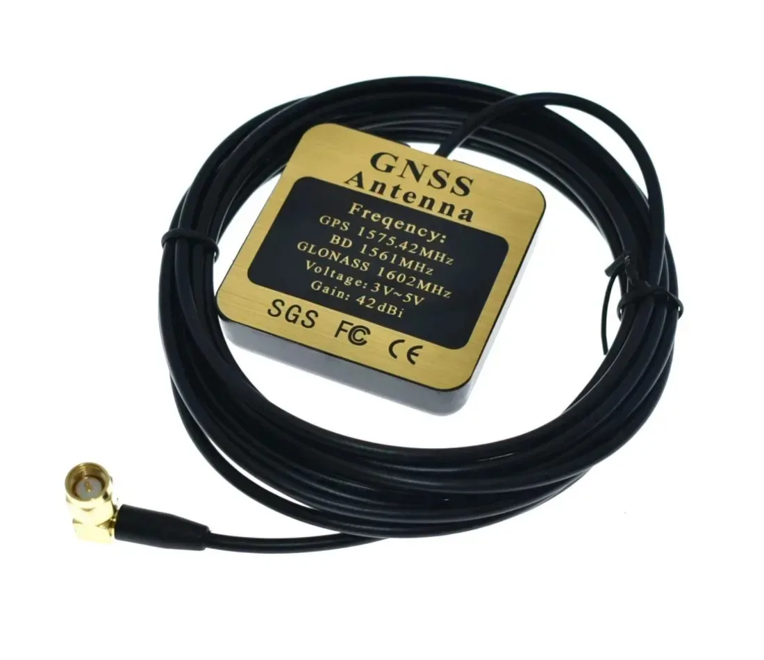 Antenna Signal Booster Hf Antenna Qrp Antenna Wifi Antenna Ham Radio Antenna Soft Antenna Lora Antenna Outdoor Antenna Shortwave Antenna Lte Antenna Telescopic Antenna Two Way Radio Antenna Radio Antenna 4g Antenna 42dbi High Precision Four-star GNSS External Antenna GPS+BD+GLONASS+Galileo Satellite Signal Reciver 3m Cable Waterproof NEO-M8N