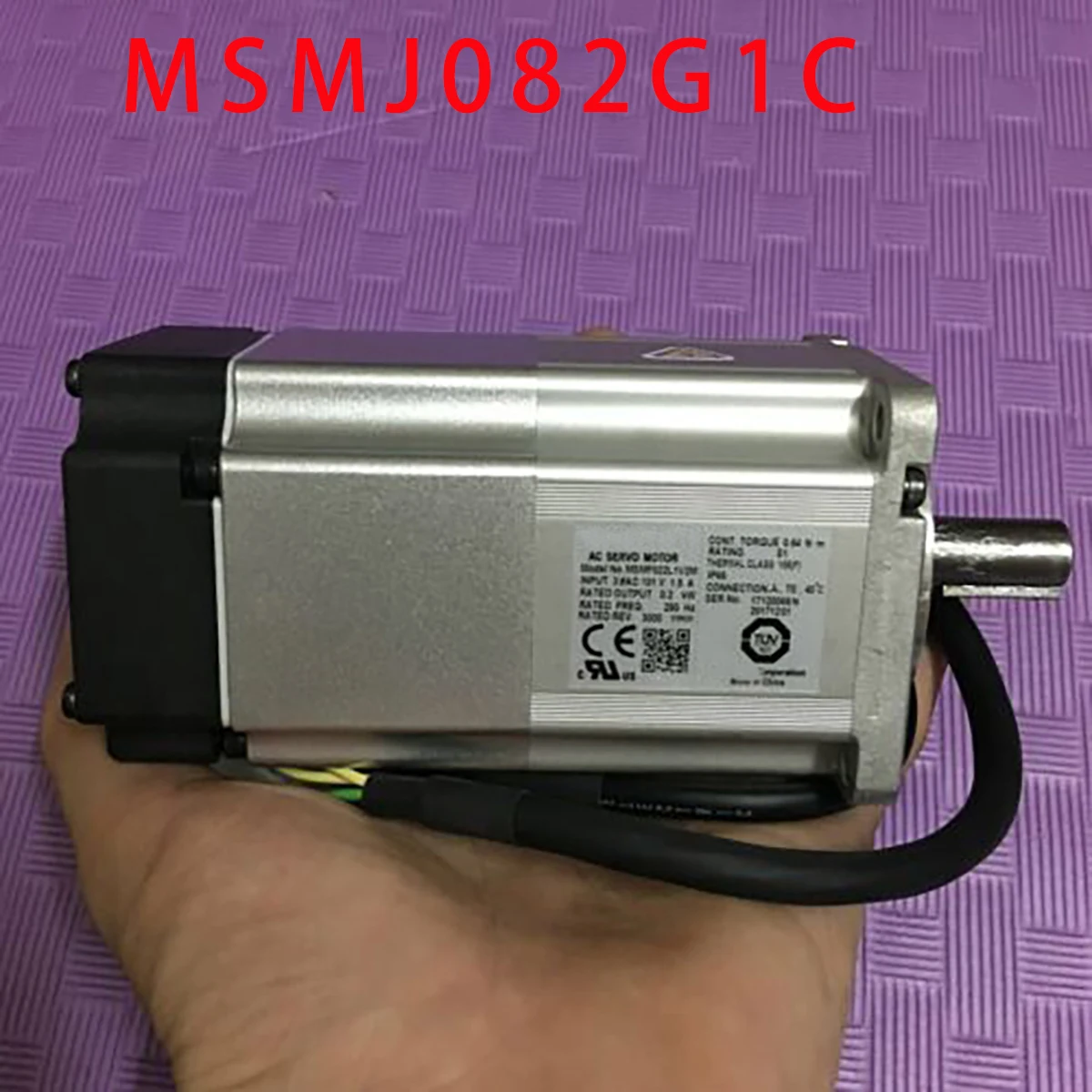 오리지널 서보 모터, MSMJ082G1C, 신제품
