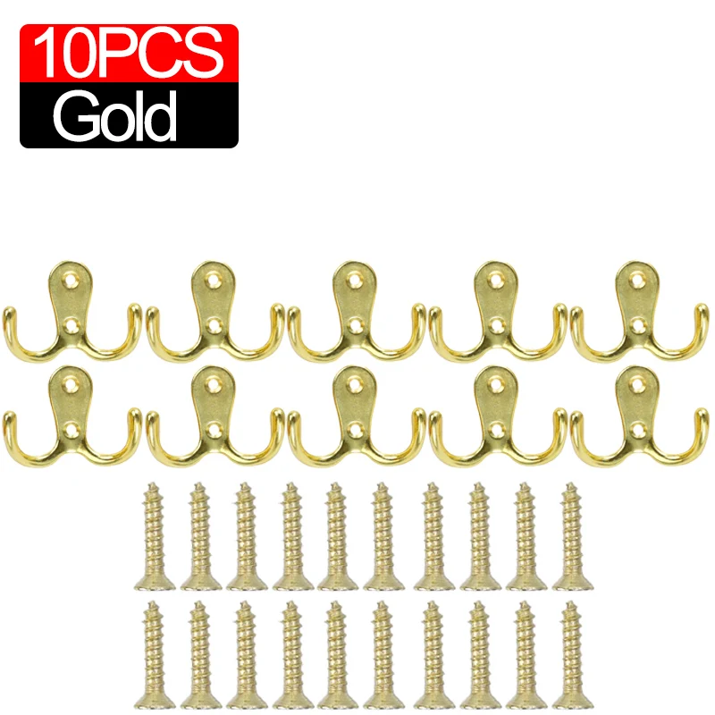 10PCS-Gold
