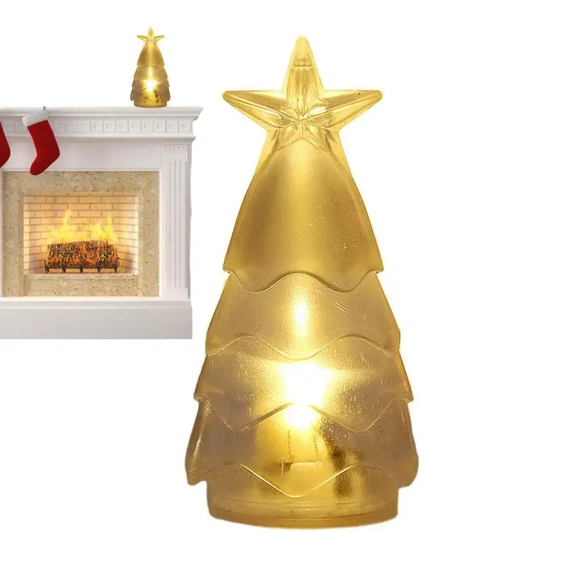 

Glowing Christmas Tree LED Night Light Nightlight Children Xmas Gift Table Lamp Decoration Lights For Christmas Xmas PartySupply