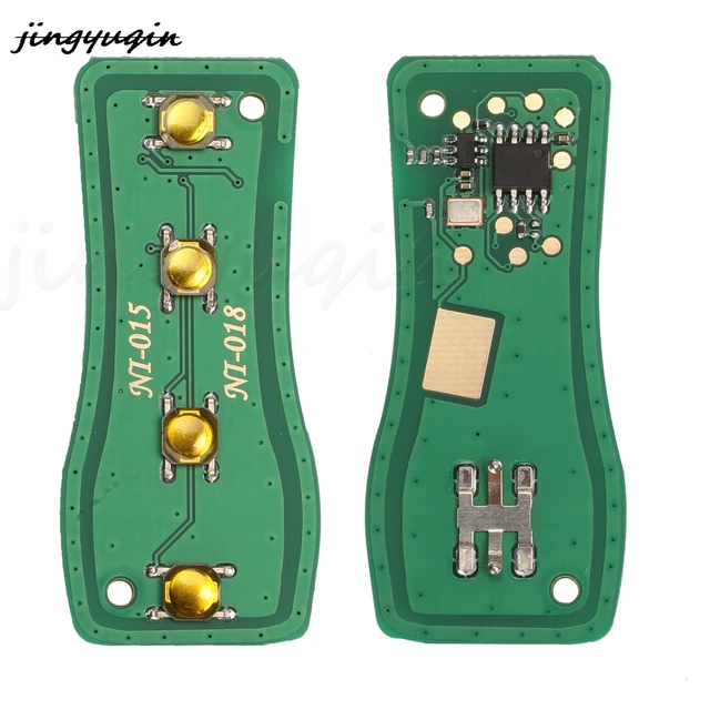 Jingyuqin 315/433MHZ รถรีโมทกุญแจสําหรับ Infiniti/Nissan Frontier Murano Armada Pathfinder Versa Altima Maxima Xterra KBRASTU15 6
