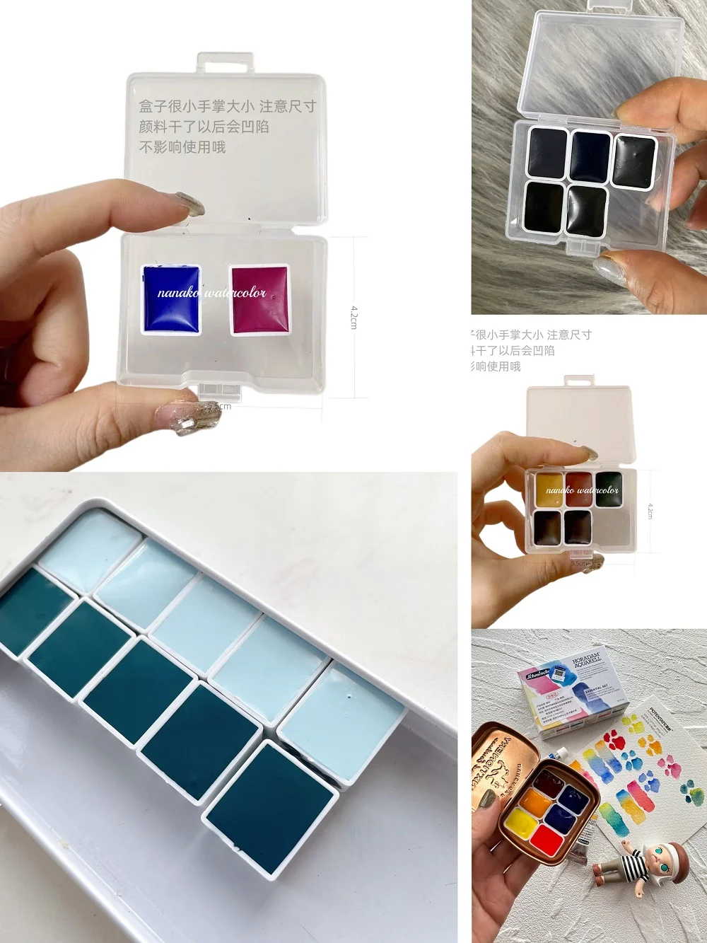 Schmincke Solid Watercolors Master Artist Drawing Dispenser Limited Color acuarela Art Supplies Student Supplies watercolor painting set,watercolor paint,watercolor pigment