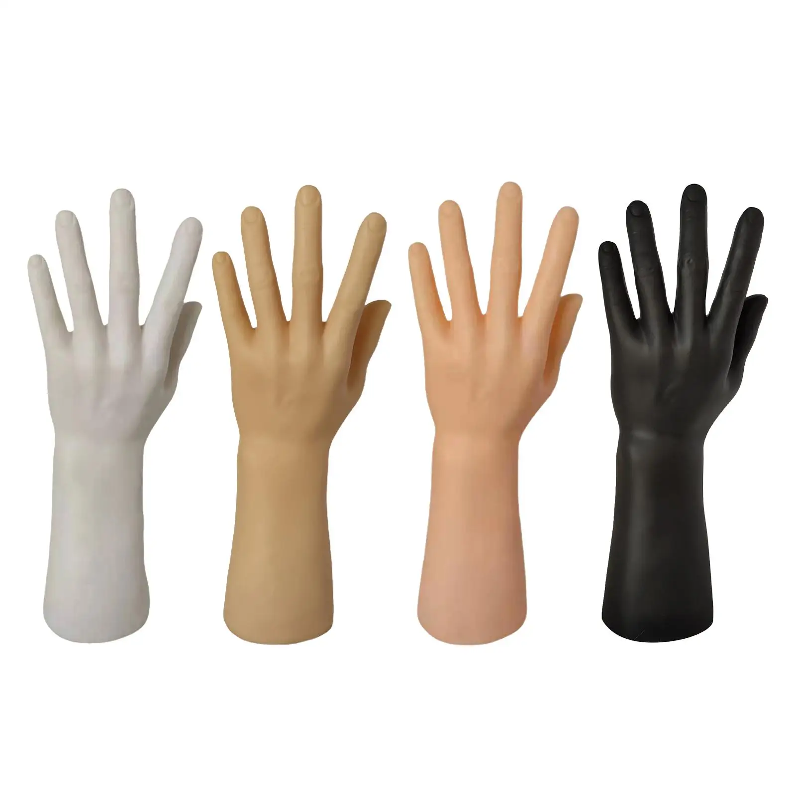 

Hand Model Jewelry Display Stand Support Organizer for Household