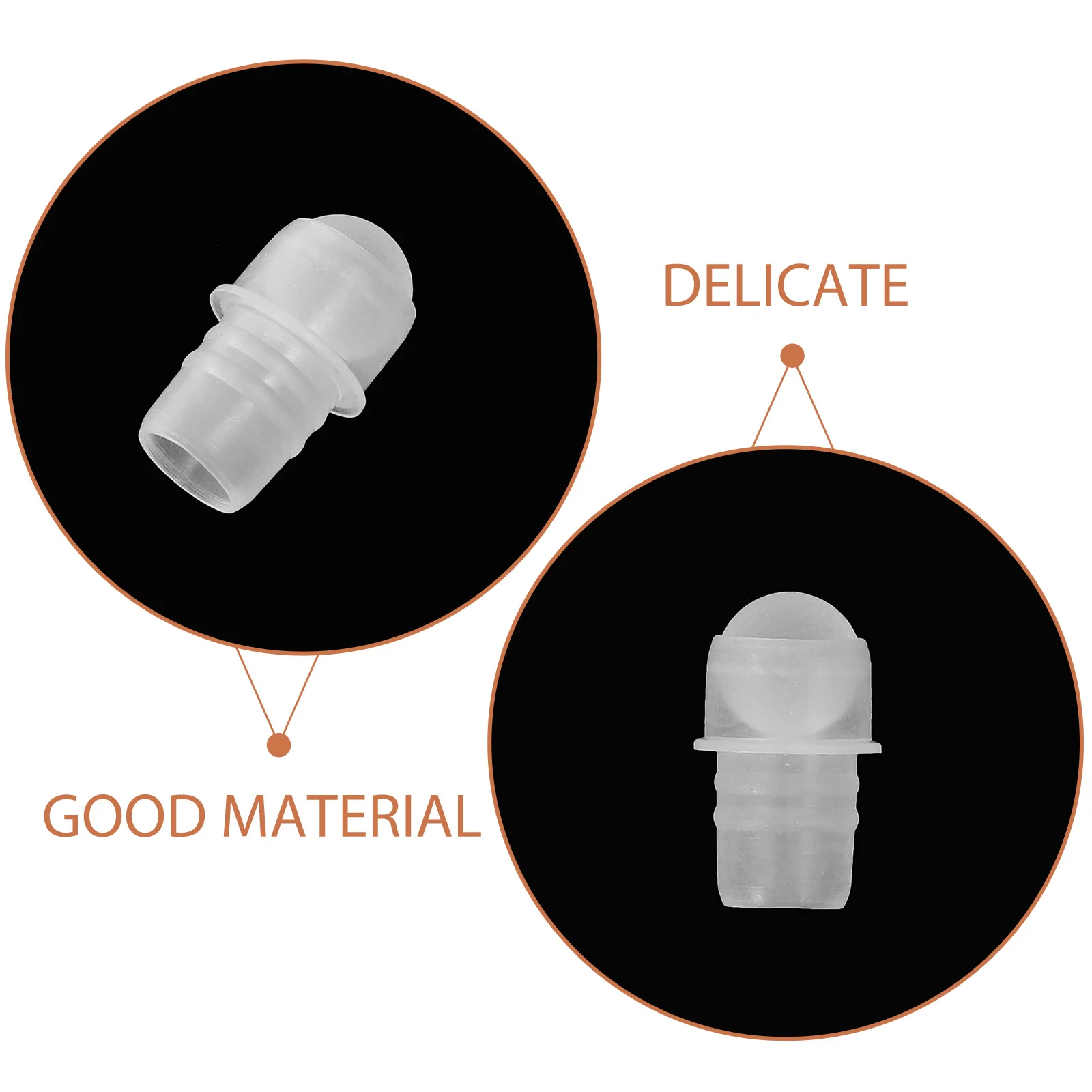 Transparent Glass Ball Essential Oils Perfume Bottles Bearings Roller Inserts Precision Balls Convenient Pp Loose Travel 50 Pcs perfume bottle mini perfume bottle mini perfume atomizer makeup empty bottle mini cosmetic bottle