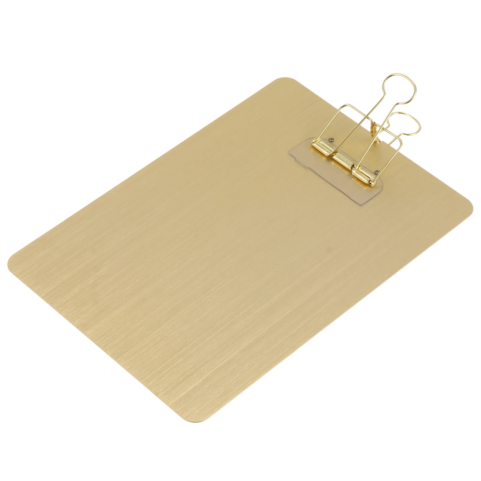 

A5 Note Splint Gift Paper Holder Clipboard Durable Writing Stainless Steel Menu Office Paperboard