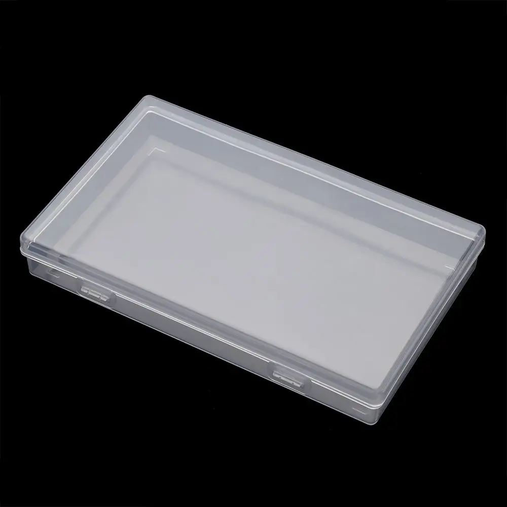 Ins Transparent Desktop Organizer Pencil Box Plastic Desk Storage Box School Office Supply Student Stationery