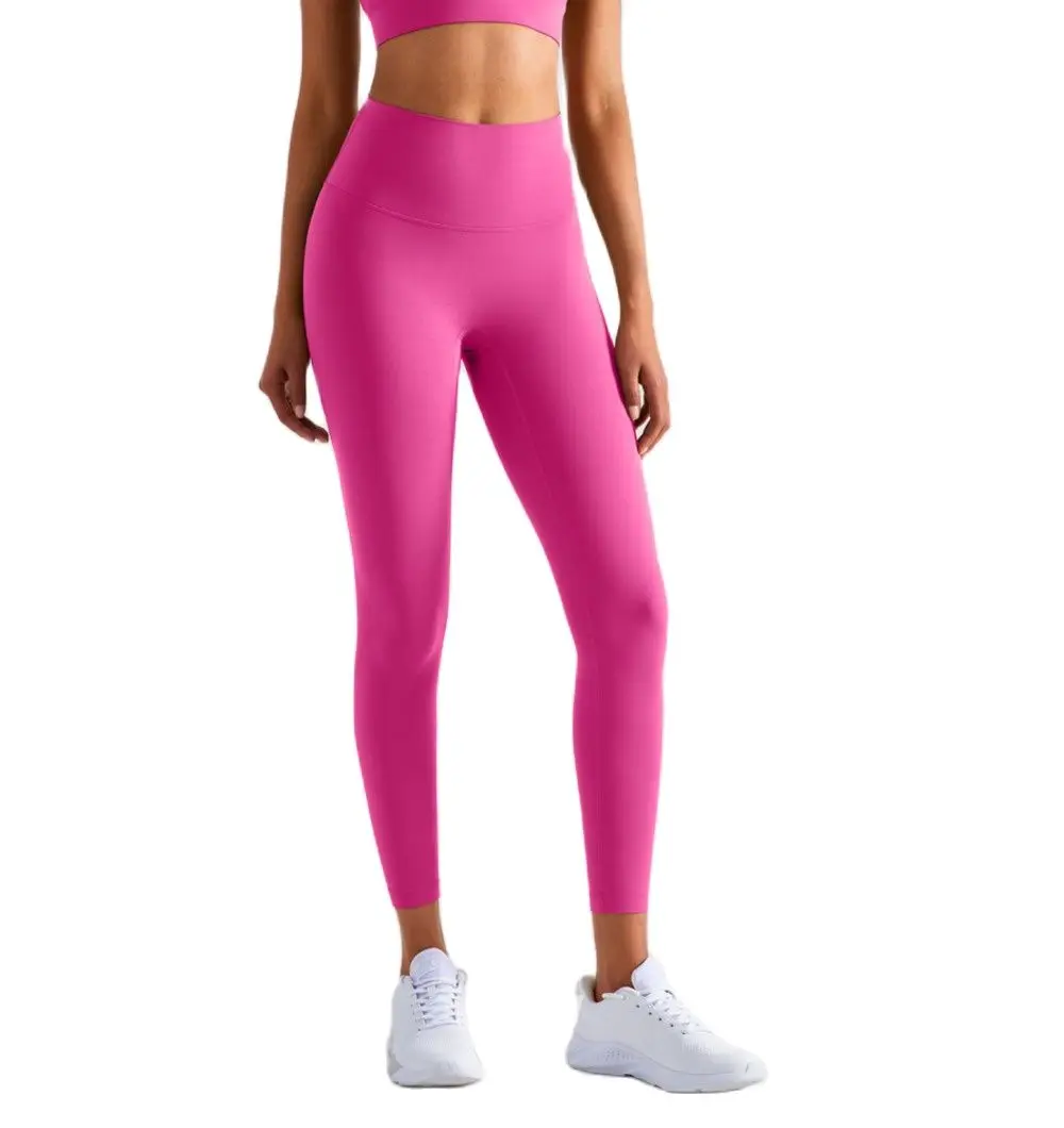

NCLAGEN Pocket Yoga Pants High Waist Sports Leggings Women Squat Proof NO Front Seam Naked Feel bottoms Fitness GYM Tights