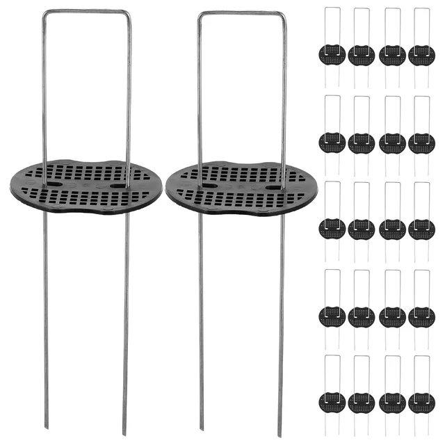 Horgonyzó Tüskék Műanyag Alátétek Tereprendezés Gyepcsapok Asztro Gyep Kerti Csapok Multifunkciós Gát Kapcsok - Image 6