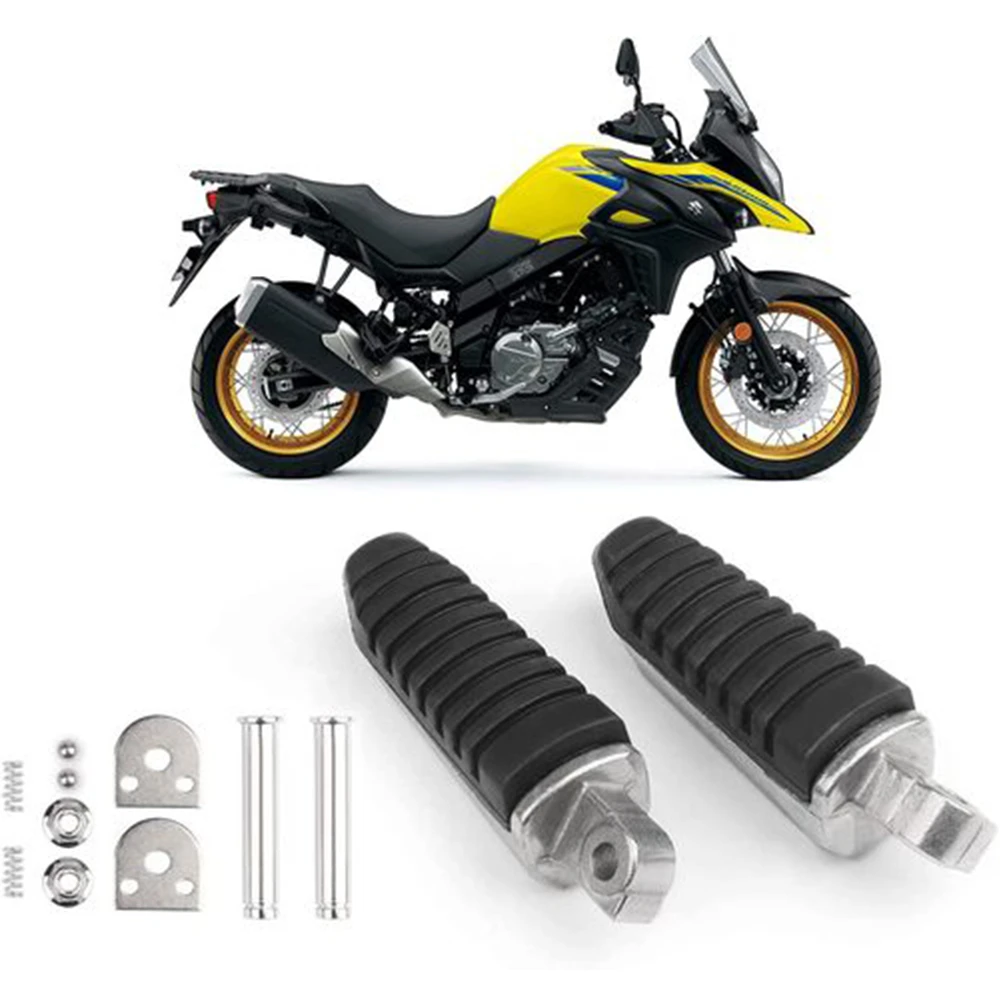 Aluminum Motorcycle Footpeg Footrest Peg Pedals Foot Pegs For Suzuki V