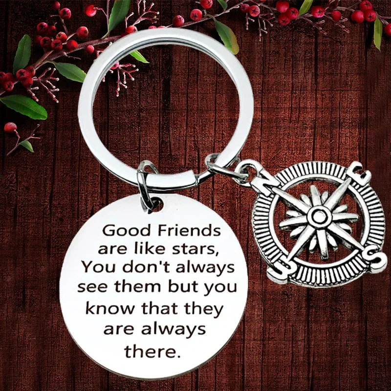 

Брелок для ключей «Лучшие друзья» с компасом