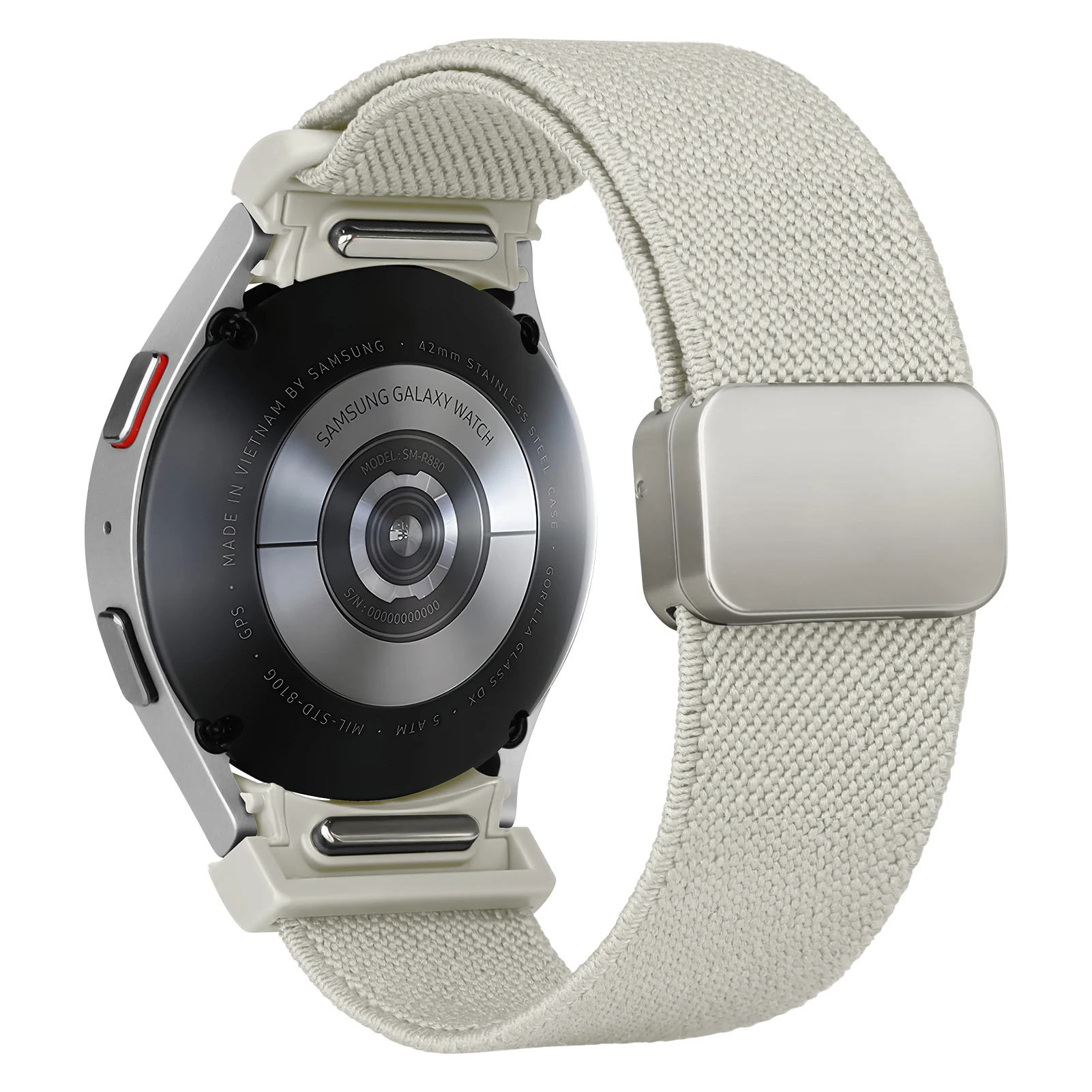 Magnetic Nylon No-Gap Watch Band Bracelet