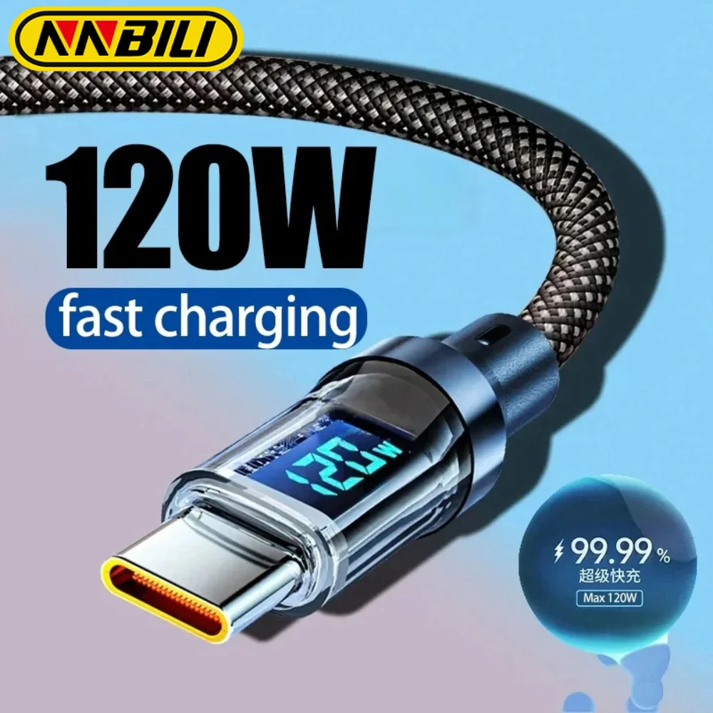 Cavo USB Tipo C Da 2 Metri Per Realme GT2 – Ricarica Rapida E Sincronizzazione Dati Fino A 480 Mbps, Connettori In Alluminio - 3