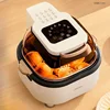 Kitchen technology air fryer. Home integrated fryer. Light fat, low oil frying. Multifunction electric oven. 1
