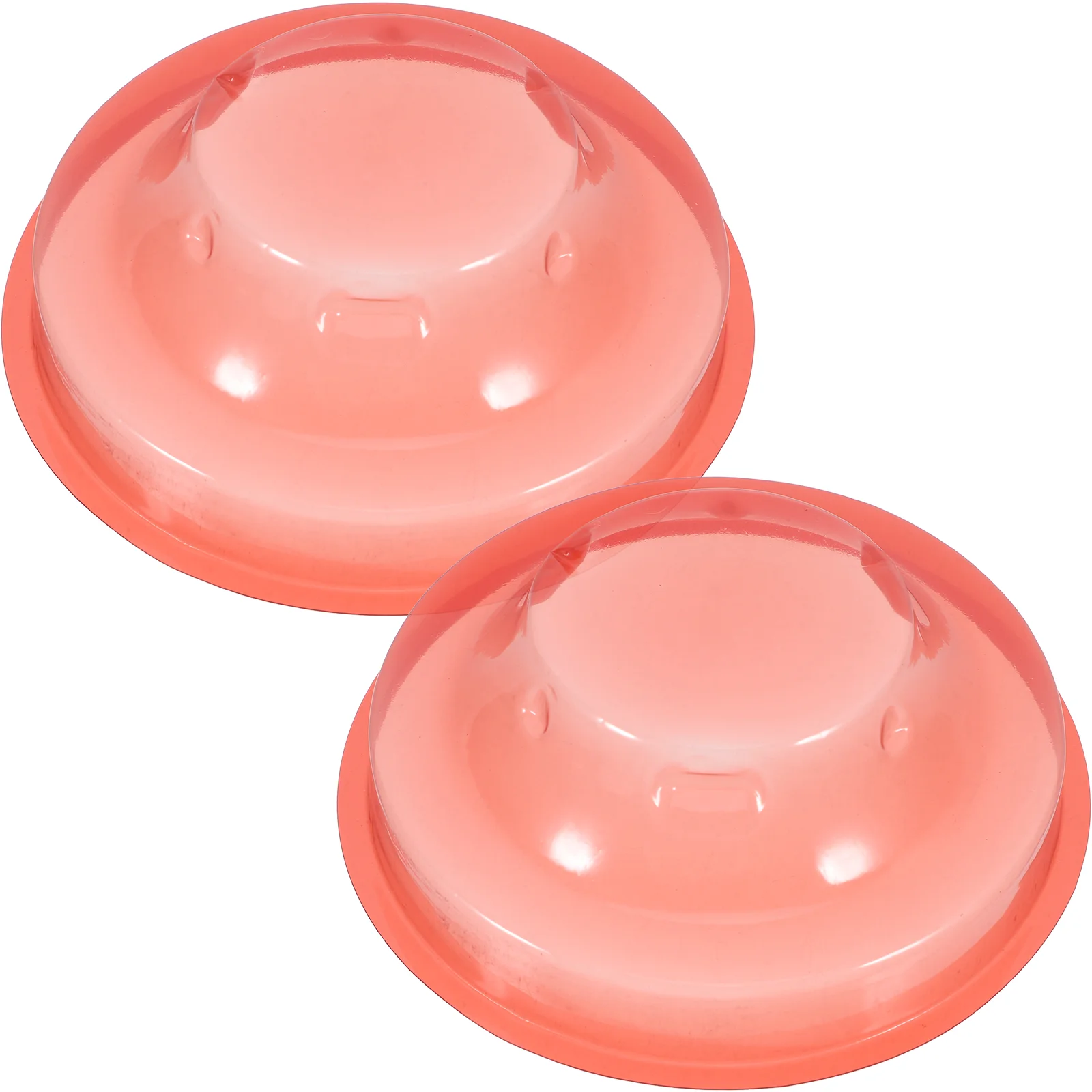 2 Pcs Dust Cover Smoke Covers for Construction Thermostat Sensor Caps Alarm Guard Abs Cooking