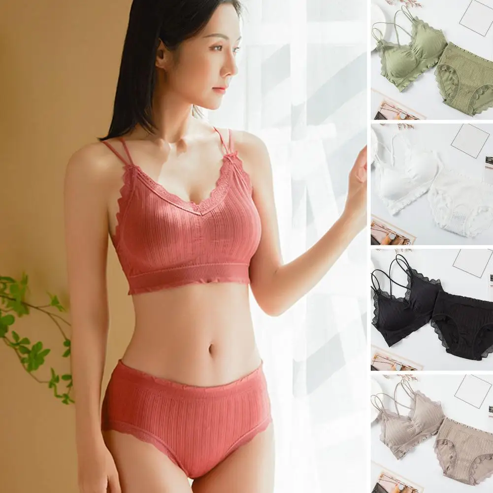 Jennie Same Letter Cotton Bra Set, Sexy Comfortable Elastic Strap,  Gathering Sports, Shock Proof Fashion, Yoga, New - AliExpress