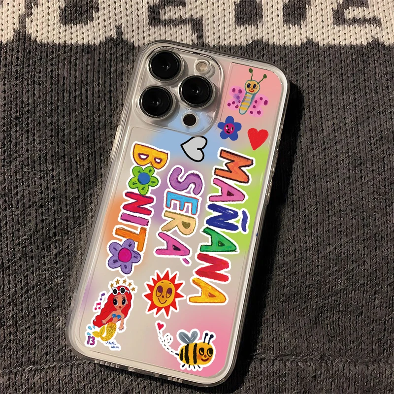 Karol G Mañana Será Bonito Clear Soft TPU Phone Case