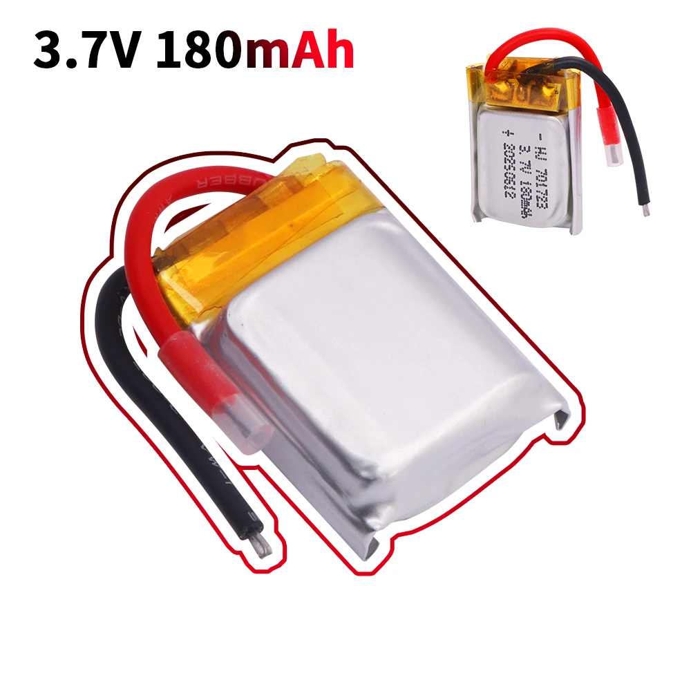 2PCS Batterie 3.7V 220mAh Lithium Pour SYMA S107 S108G S109G HS190 Et Mini Drones