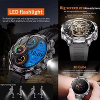 Popular outdoor Men's GPS Sports and Fitness LED SmartWatch 1.9" HD Touch Screen 800mAh Battery Life IP68 water proof Men's gift 2